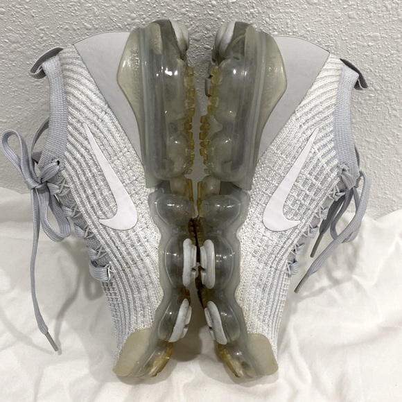 Nike Air VaporMax Flyknit 3 'Pure Platinum' AJ6910-100 |Size 6 - Picture 6 of 12